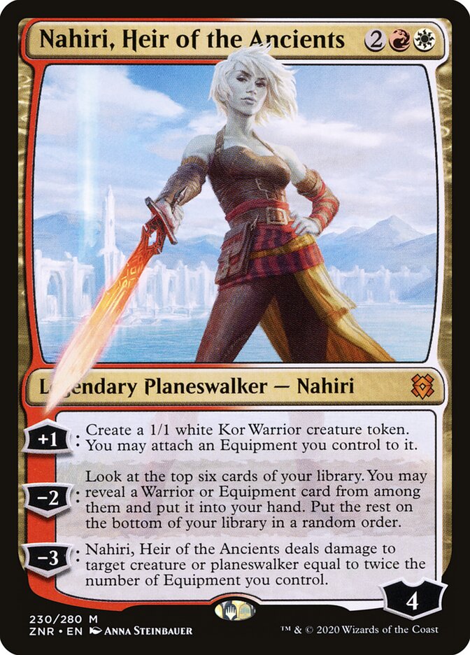 Nahiri, Heir of the Ancients, Zendikar Rising · 230/280