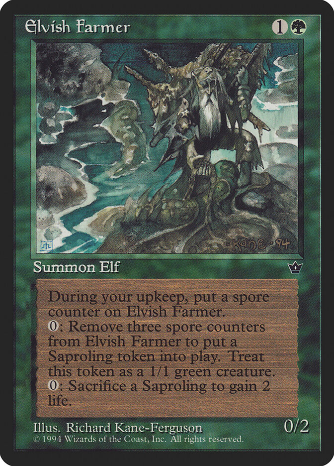 Elvish Farmer, Fallen Empires · 66