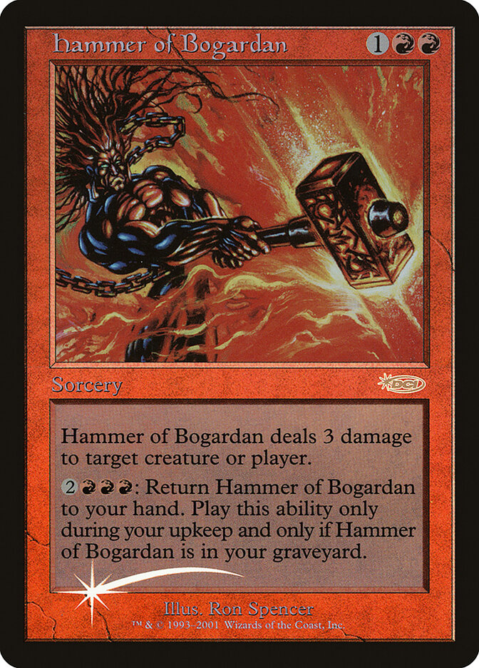 Hammer of Bogardan, Judge Gift Cards 2002 · 1/2