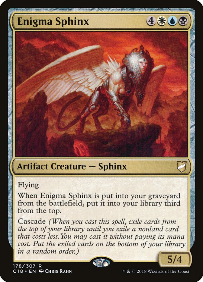 Enigma Sphinx, Commander 2018 · 178/307