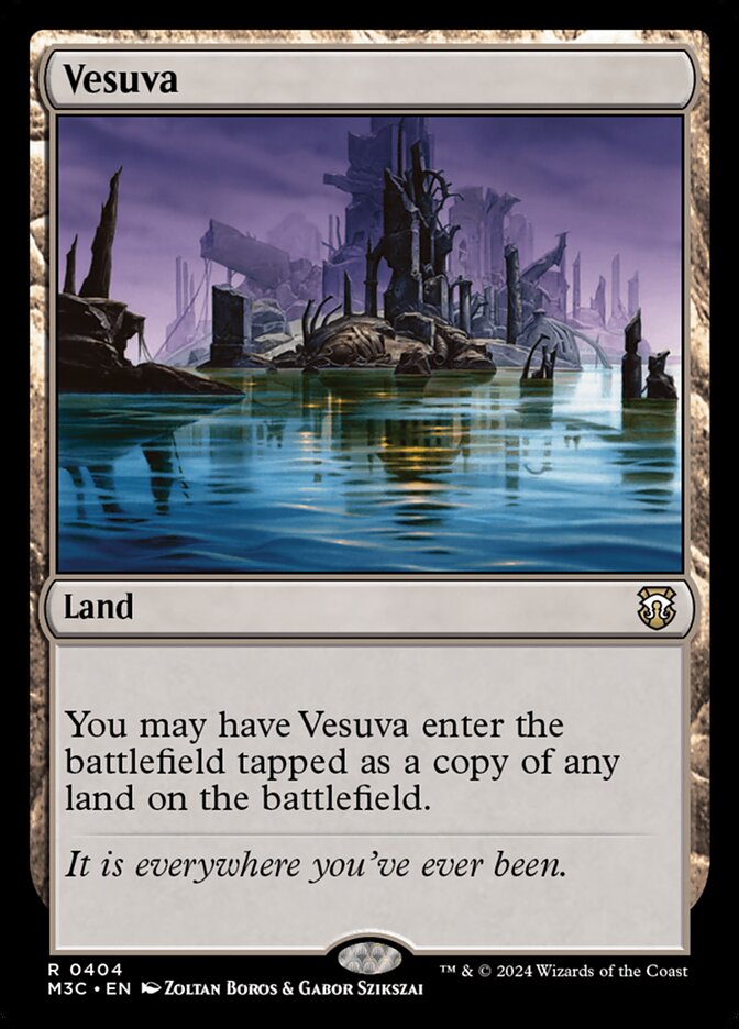 Vesuva, Modern Horizons 3 Commander · 0404