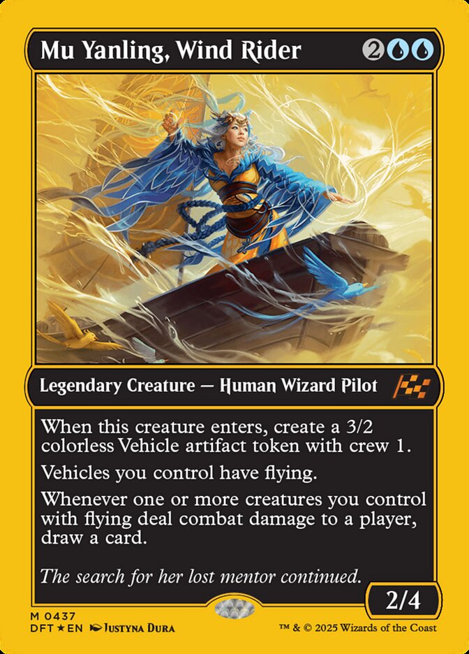 Mu Yanling, Wind Rider, Aetherdrift · 0437