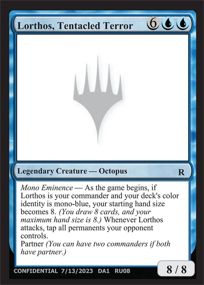 Lorthos, Tentacled Terror, Unknown Event · ru08a
