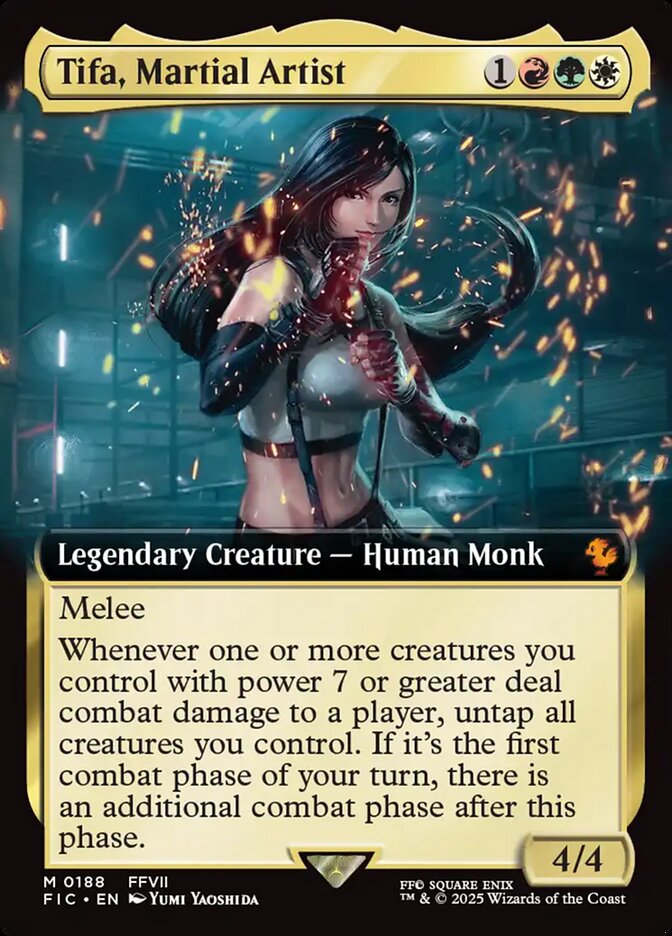 Tifa, Martial Artist, Final Fantasy Commander · 0188