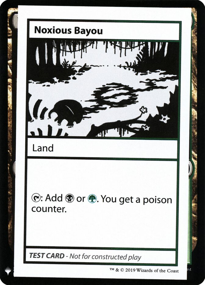 Noxious Bayou, Mystery Booster Playtest Cards 2019 · 118/121