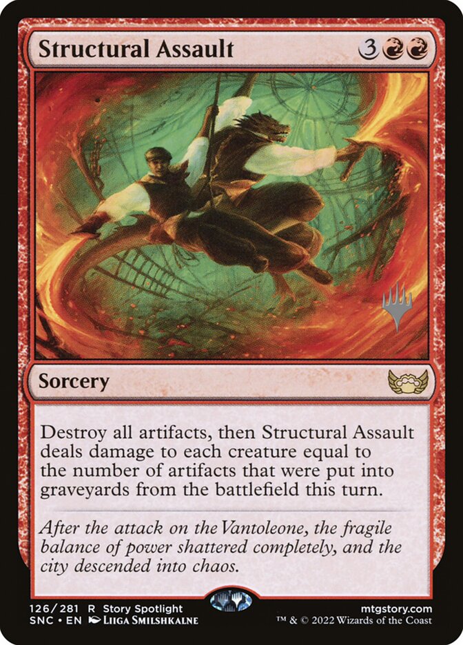 Structural Assault, Streets of New Capenna Promos · 126/281
