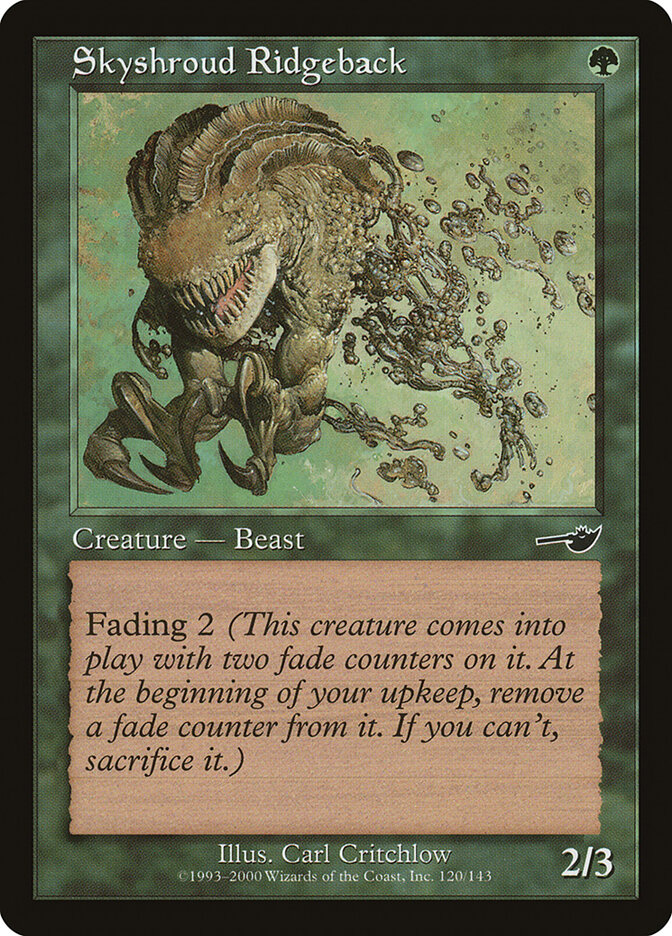 Skyshroud Ridgeback, Nemesis · 120/143