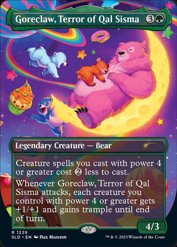 Goreclaw, Terror of Qal Sisma, Secret Lair Drop · 1229