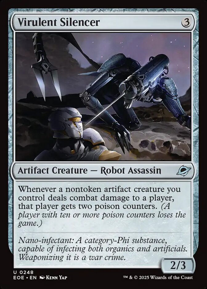 Virulent Silencer, Edge of Eternities · 0248