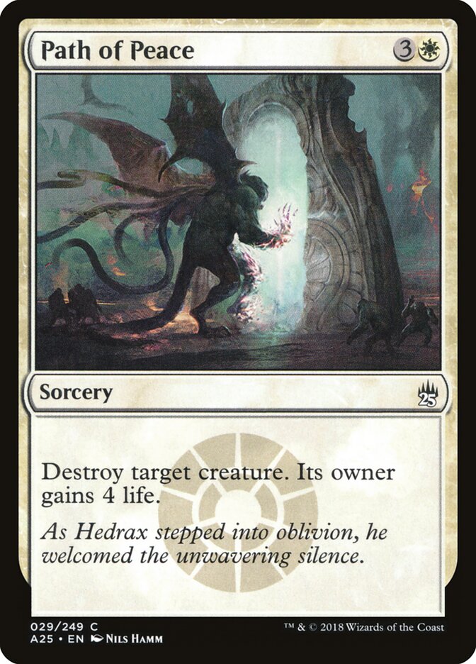 Path of Peace, Masters 25 · 029/249