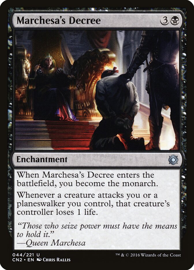 Marchesa's Decree, Conspiracy: Take the Crown · 044/221