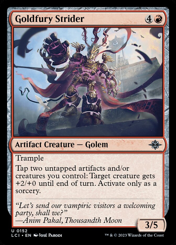 Goldfury Strider, The Lost Caverns of Ixalan · 0152