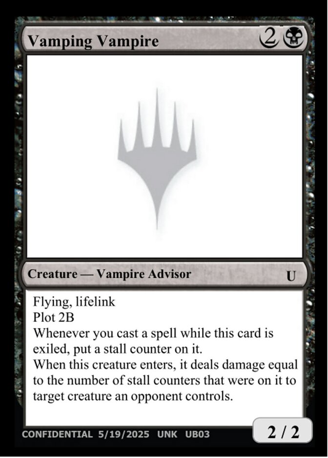 Vamping Vampire, Unknown Event · ub03a