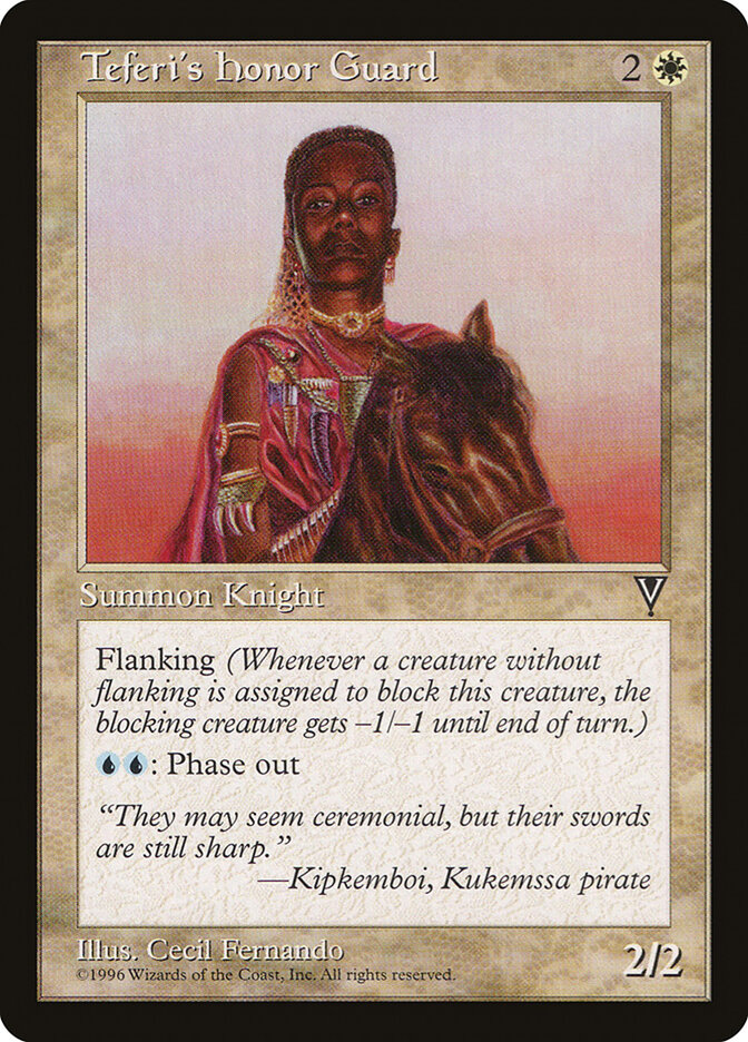 Teferi's Honor Guard, Visions · 22