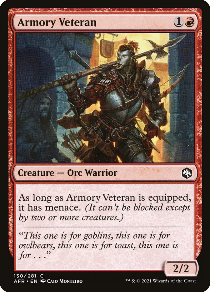 Armory Veteran, Adventures in the Forgotten Realms · 130/281
