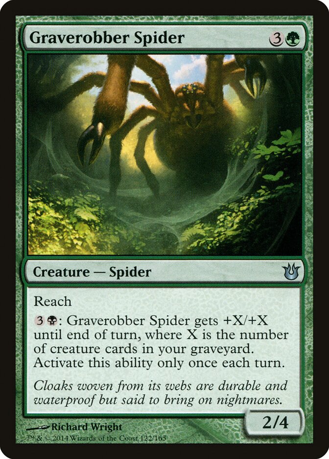 Graverobber Spider, Born of the Gods · 122/165