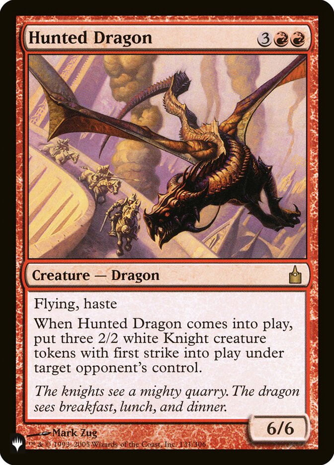 Hunted Dragon, The List · rav-131