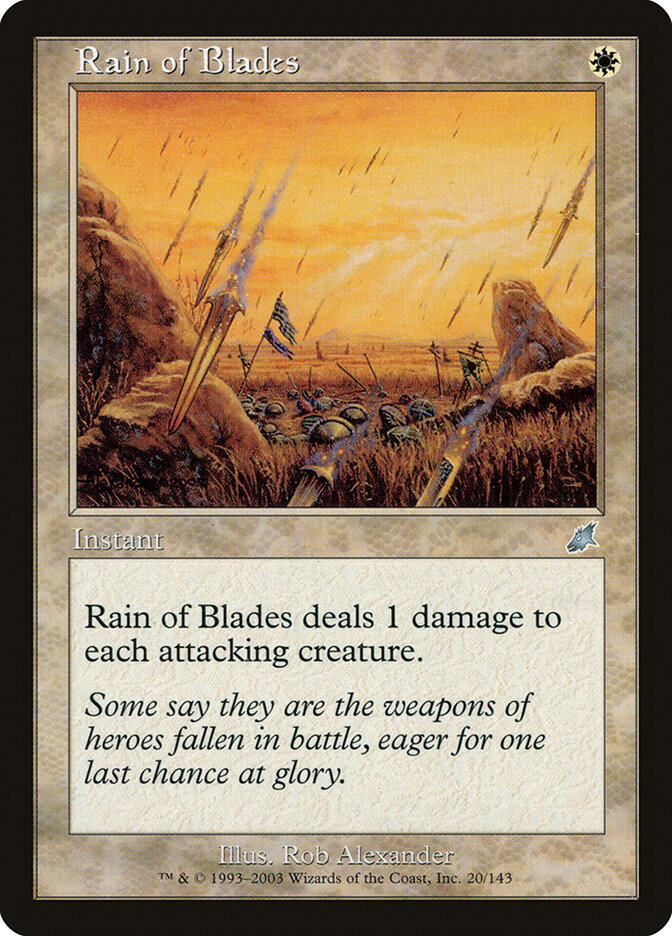 Rain of Blades, Scourge · 20/143