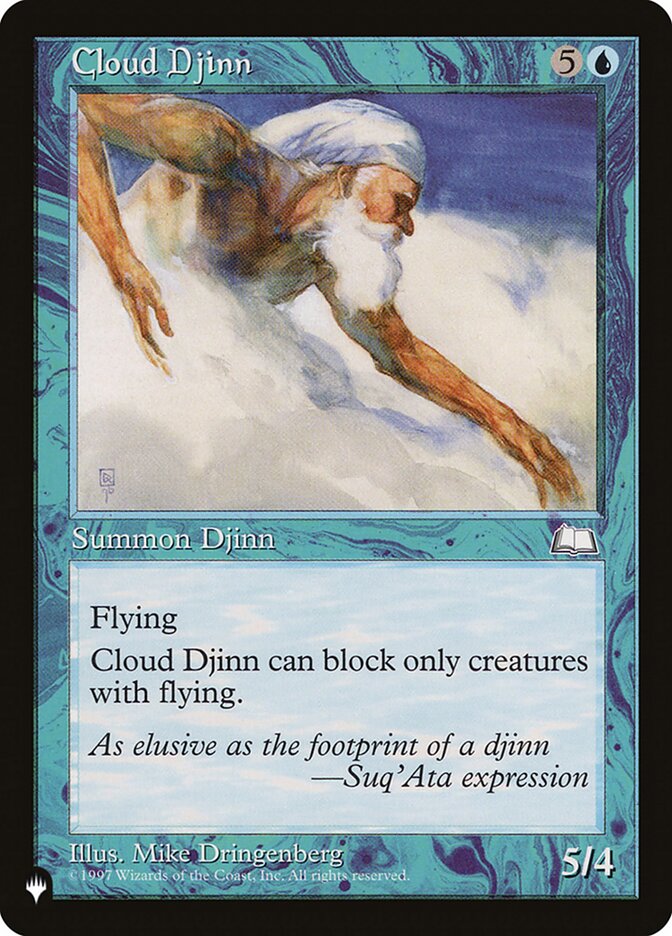 Cloud Djinn, The List · wth-36