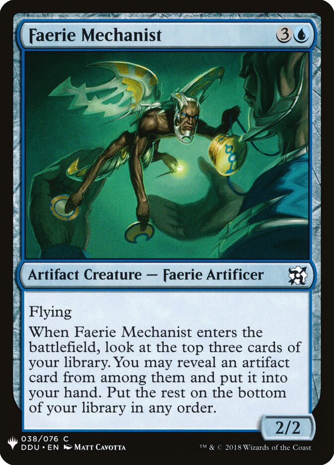 Faerie Mechanist, The List · ddu-38