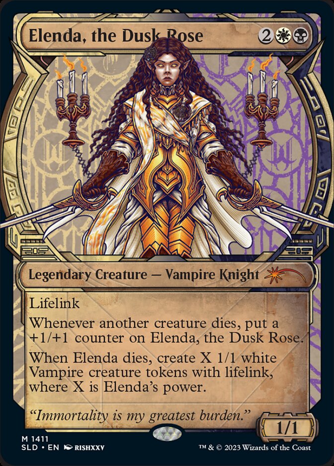 Elenda, the Dusk Rose, Secret Lair Drop · 1411