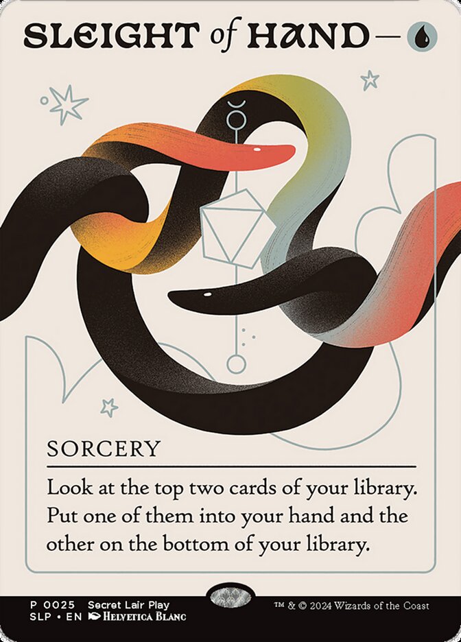 Sleight of Hand, Secret Lair Promo · 025