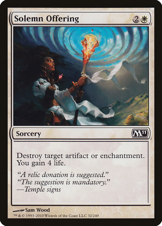 Solemn Offering, Magic 2011 · 32/249
