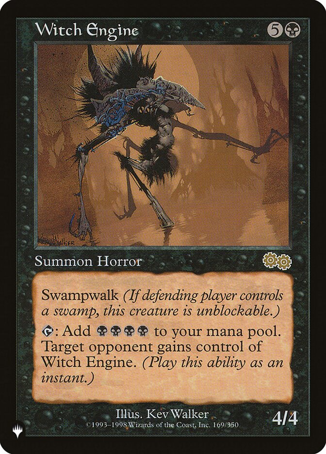 Witch Engine, The List · usg-169