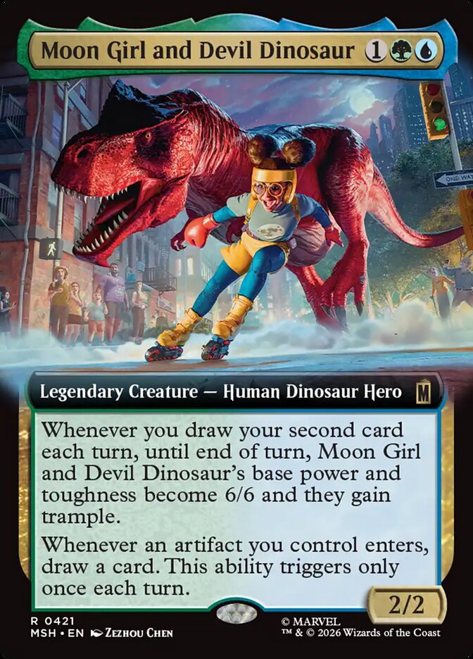 Moon Girl and Devil Dinosaur, Marvel Super Heroes · 0421