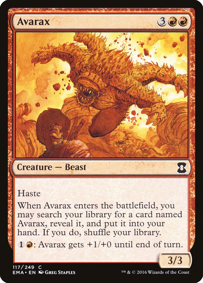 Avarax, Eternal Masters · 117/249