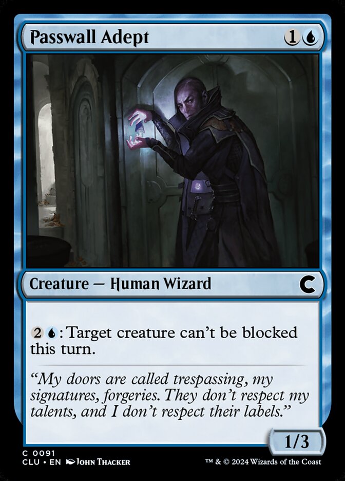 Passwall Adept, Ravnica: Clue Edition · 0091