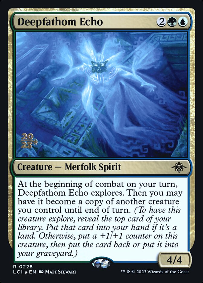 Deepfathom Echo, The Lost Caverns of Ixalan Promos · 0228