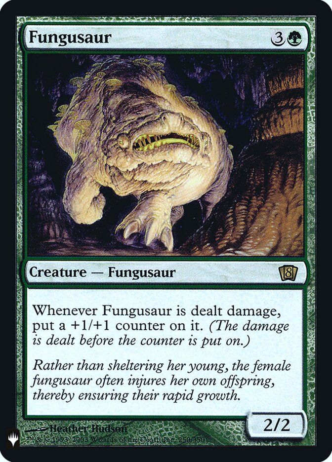 Fungusaur, The List · 8ed-250