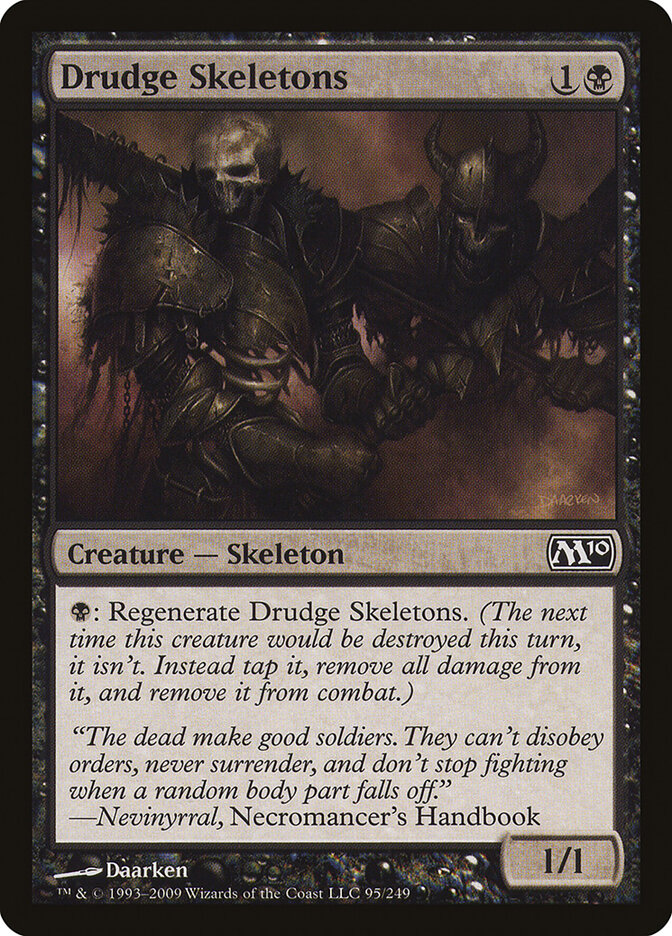 Drudge Skeletons, Magic 2010 · 95/249