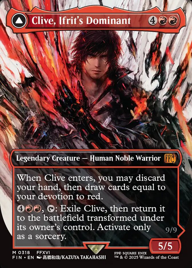 Clive, Ifrit's Dominant // Ifrit, Warden of Inferno, Final Fantasy · 0318