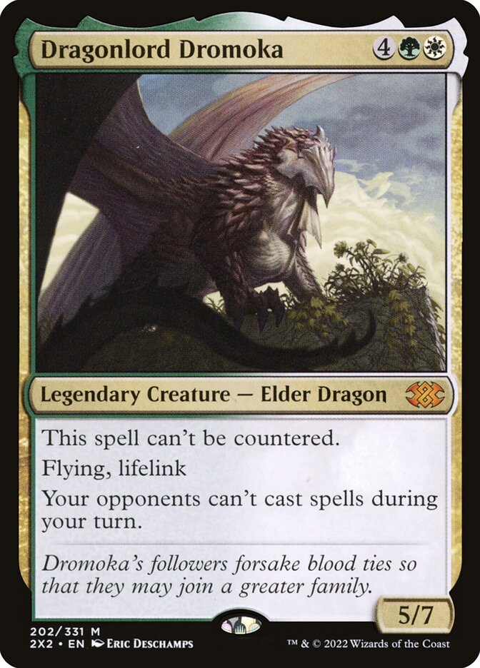 Dragonlord Dromoka, Double Masters 2022 · 202/331