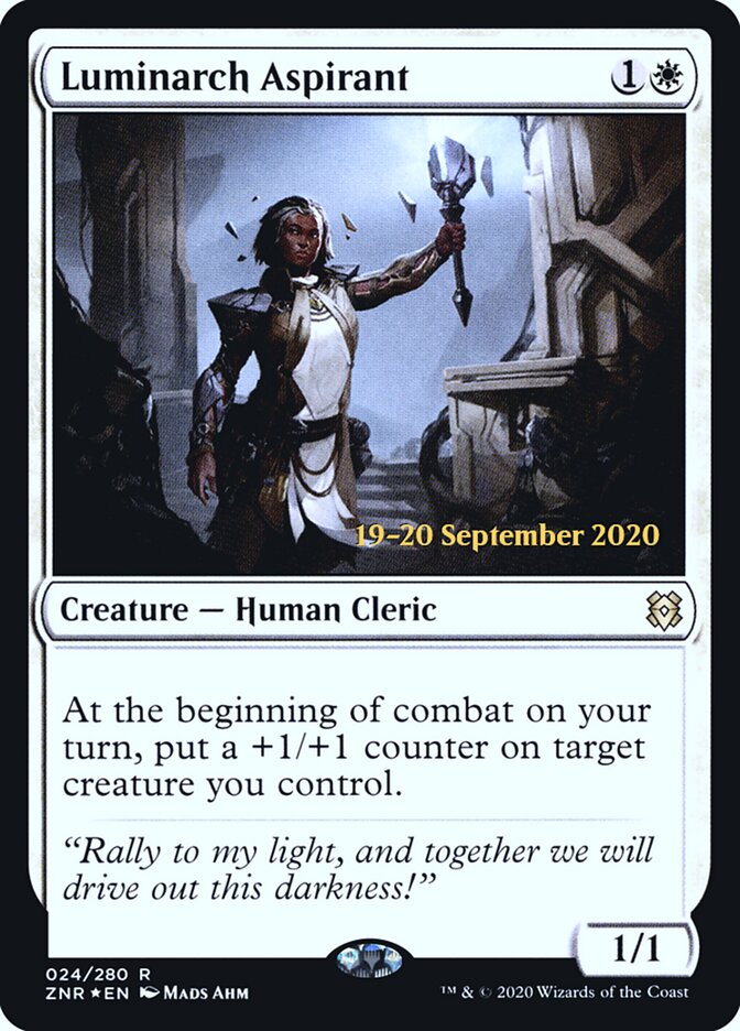 Luminarch Aspirant, Zendikar Rising Promos · 024/280
