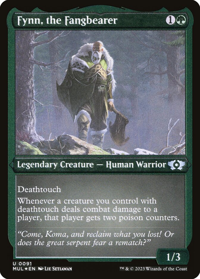 Fynn, the Fangbearer, Multiverse Legends · 0091