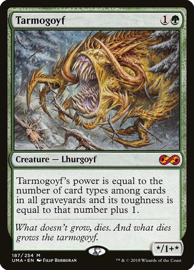 Tarmogoyf, Ultimate Masters · 187/254