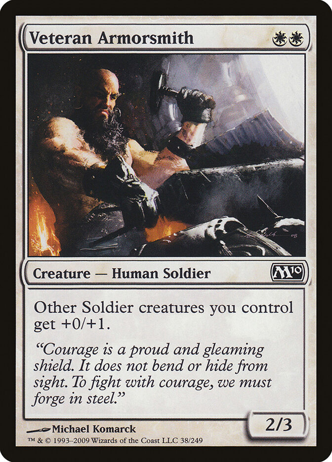 Veteran Armorsmith, Magic 2010 · 38/249