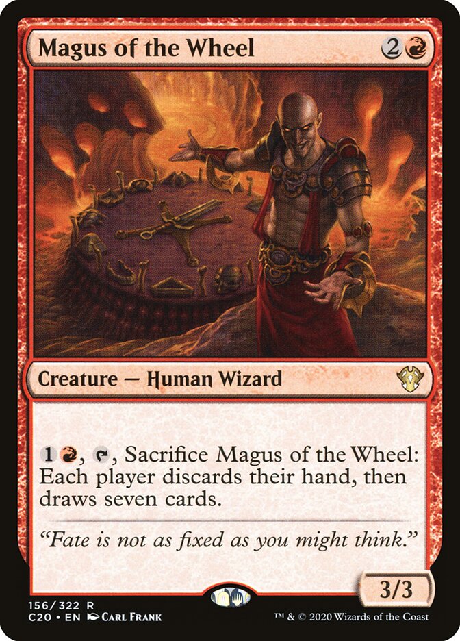 Magus of the Wheel, Commander 2020 · 156/322