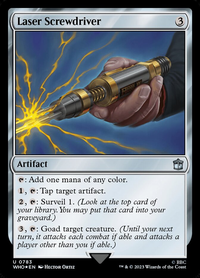 Laser Screwdriver, Doctor Who · 0783