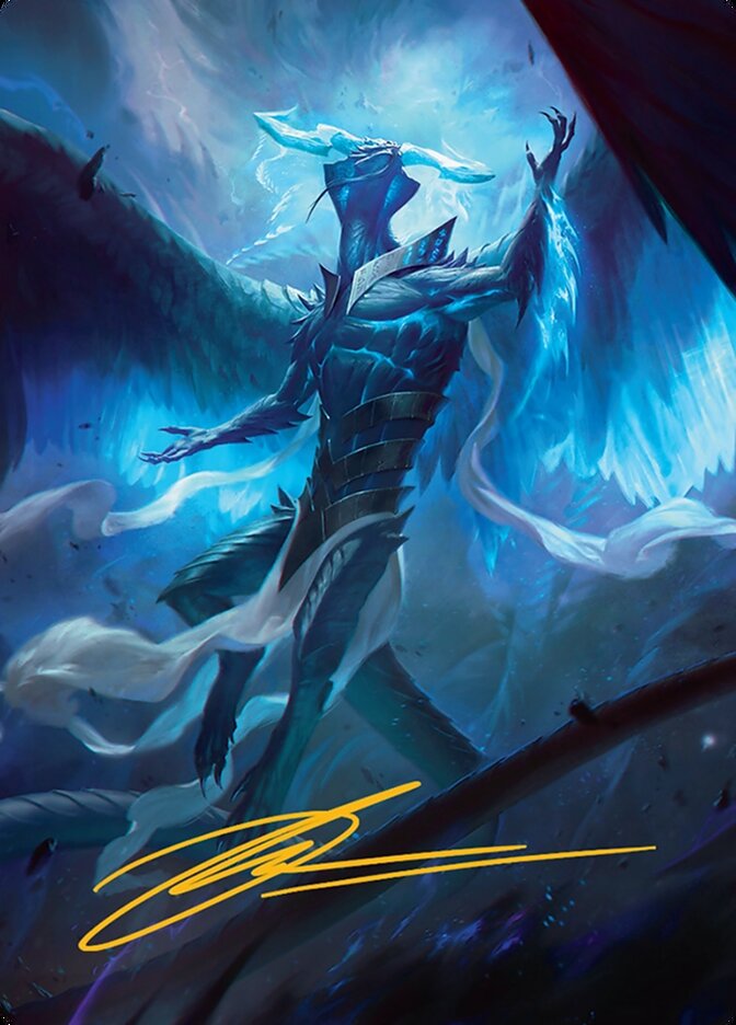 Ugin, Eye of the Storms // Ugin, Eye of the Storms, Tarkir: Dragonstorm Art Series · 0001