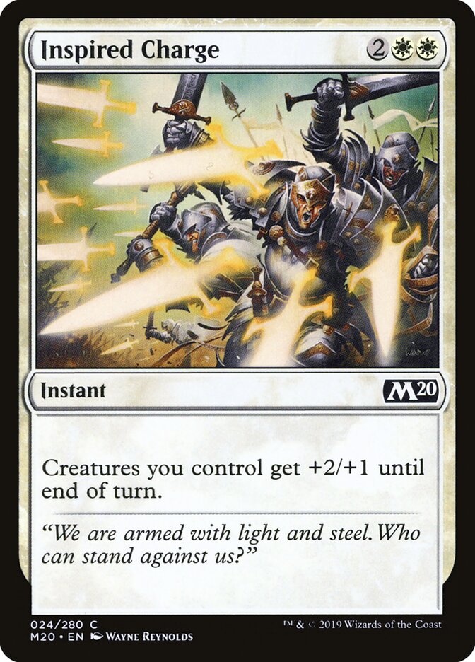 Inspired Charge, Core Set 2020 · 024/280