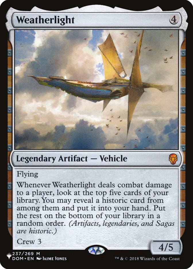 Weatherlight, The List · dom-237