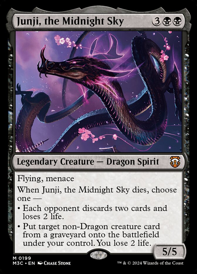 Junji, the Midnight Sky, Modern Horizons 3 Commander · 0199