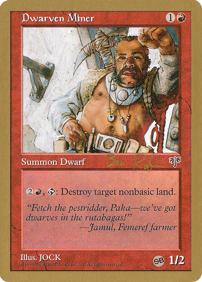 Dwarven Miner, World Championship Decks 1998 · br169sb