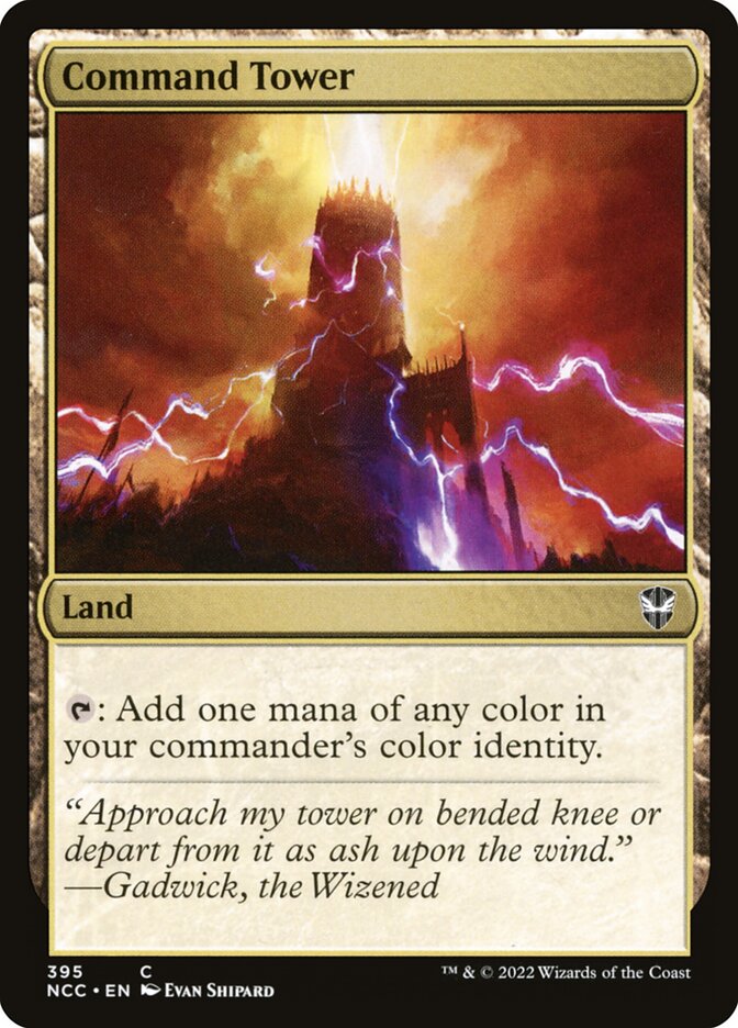 Command Tower, New Capenna Commander · 395