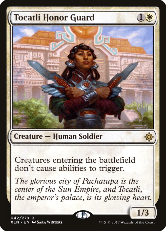 Tocatli Honor Guard, Ixalan Promos · 042/279