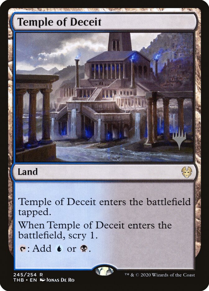 Temple of Deceit, Theros Beyond Death Promos · 245/254